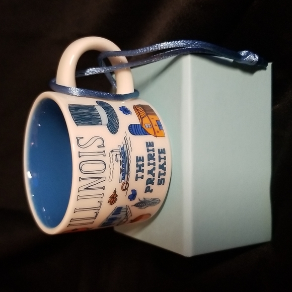 Starbucks collection ornament Illinois - Picture 5 of 9